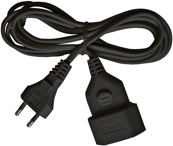 Изображение Brennenstuhl Verlängerungskabel  3m Kabel schwarz