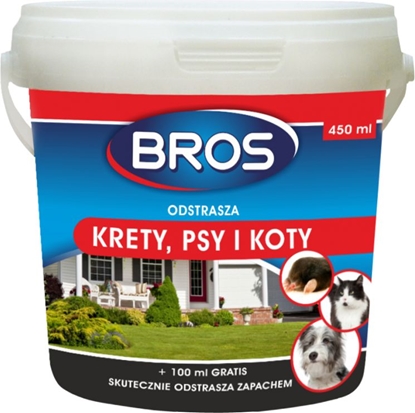 Изображение Bros Odstrasza krety, psy i koty 450g