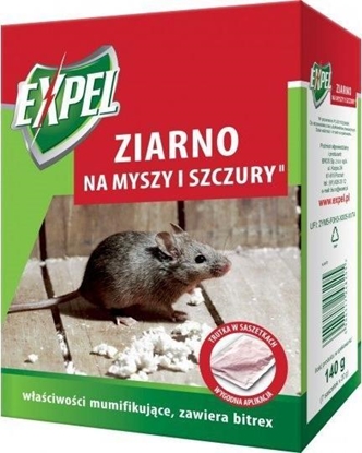 Picture of Bros ZIARNO NA MYSZY I SZCZURY 140G EXPEL