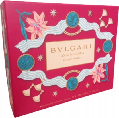 Picture of Bvlgari Set : Rose Goldea Blossom Delight 2020, Eau De Parfum, For Women, 75 ml + Rose Goldea Blossom Delight 2020, Eau De Parfum, For Women, 15 ml *Miniature For Women