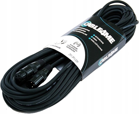 Picture of CABLE4ME przewód kabel DMX 3pin 20m do wiate