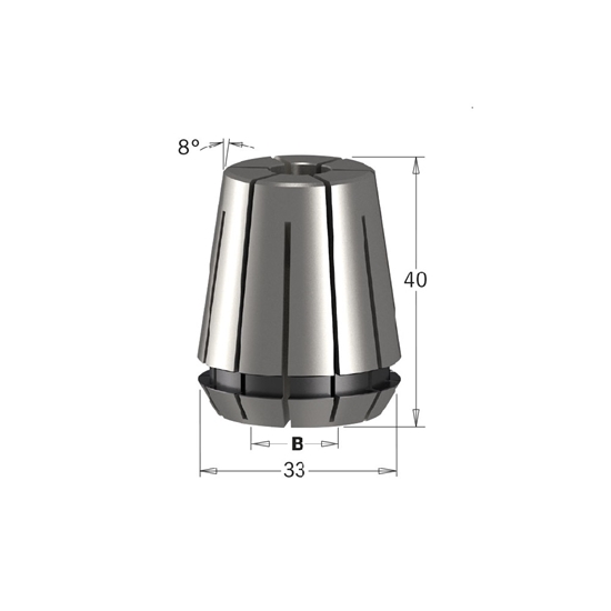 Изображение Canga CMT 184.040.00H, D=4mm HP