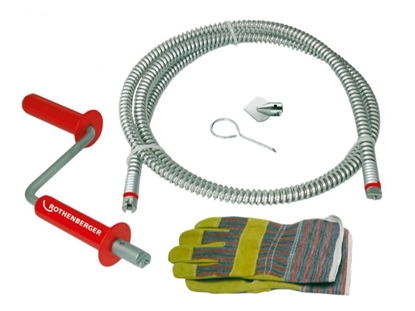 Picture of Cauruļu tīrīšanas šļūtene Rothenberger ROPOWER Handy; ar piederumiem