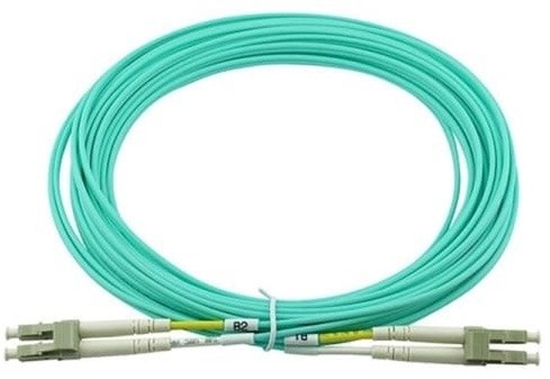 Picture of CBO BlueOptics LWL Patch Cable LC / LC MM OM3 aqua 0,5m (SFP3131EU0.5MK)