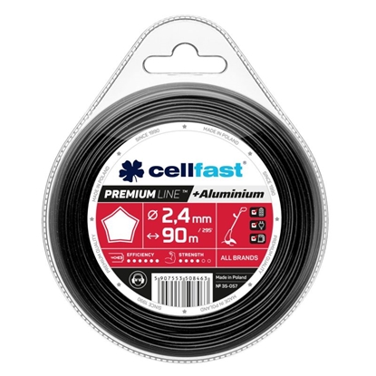 Attēls no Cellfast yka tnca premium 2,4mm 90m gwiazdka (35-057)