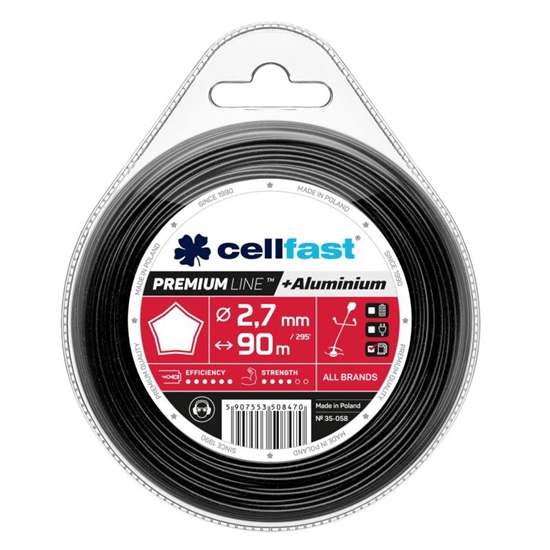 Picture of Cellfast YKA TNCA PREMIUM 2,7mm / 90m GWIAZDKA CELLFAST - 35-058
