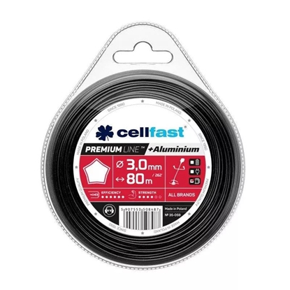 Attēls no Cellfast YKA TNCA PREMIUM 3,0mm / 80m GWIAZDKA CELLFAST - 35-059