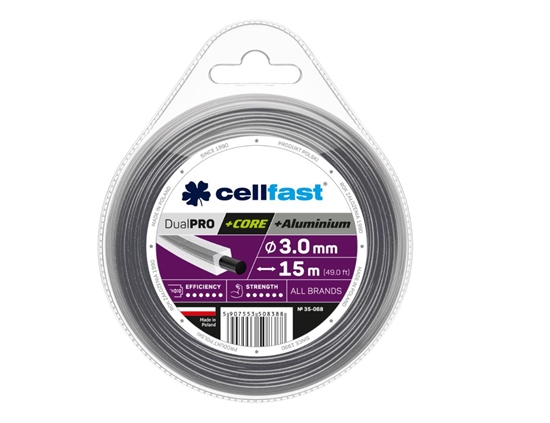 Picture of CELLFAST YKA TNCA Z RDZENIEM 3,0*15m KWADRAT