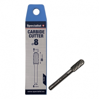 Attēls no Cietmetāla frēze Specialist 64/9-0802; 8x20x6 mm