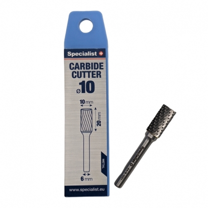 Attēls no Cietmetāla frēze Specialist 64/9-1001; 10x20x6 mm