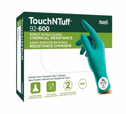 Attēls no Cimdi Ansell TouchNTuff 92-600; M; 20 gab.