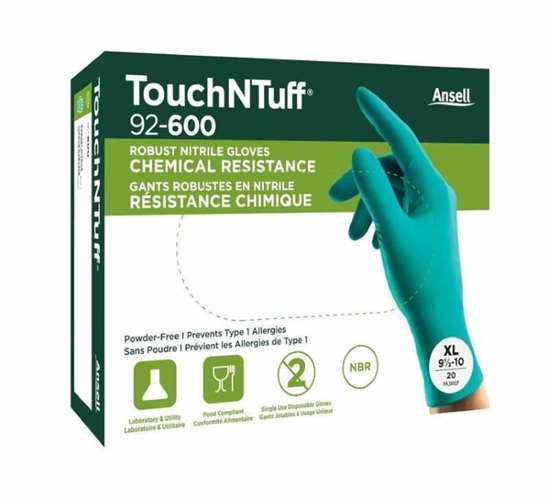 Изображение Cimdi Ansell TouchNTuff 92-600; M; 20 gab.