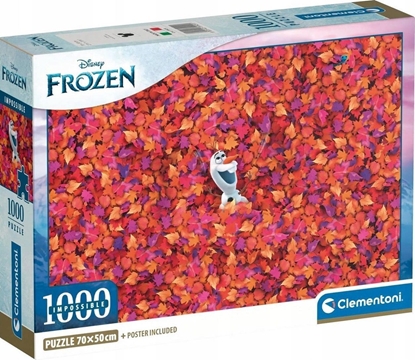 Изображение Clementoni Puzzle Compact Imposible Frozen 1000 elementów (39929)