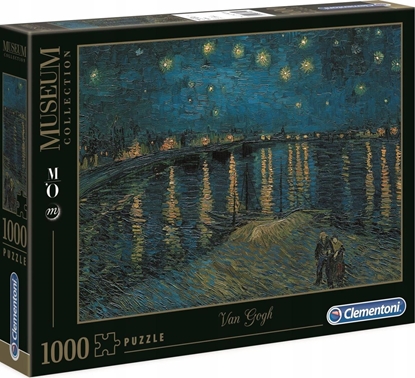 Изображение Clementoni Puzzle Museum Notte Stellata Sul Rodano 1000 elementów (37089)