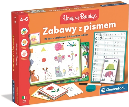 Picture of CLM ZABAWY Z PISMEM 4-6L 50431 PUD12