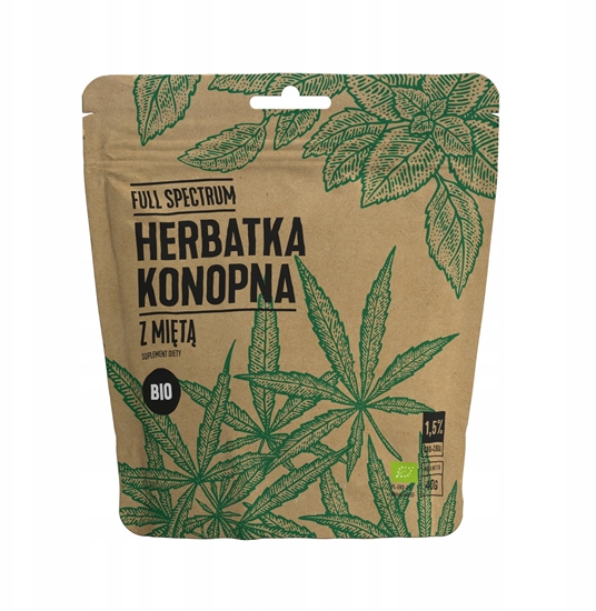Picture of Cosma Cannabis FULL SPECTRUM Herbatka konopna z mit 40g