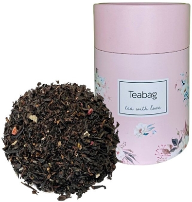 Picture of Czarna herbata Raspberry Lavender 50g - Róowa tuba