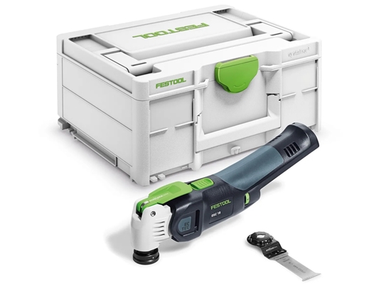 Picture of Daudzfunkciju instruments Festool OSC 18 E-Basic VECTURO; 18 V (bez akumulatora un lādētāja)