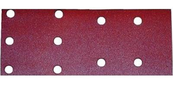 Изображение Daudzfunkcionālajām orbitālajām slīpmašīnām paredzētā smilšpapīra loksnes 240x100 mm; P120; 10 gab.