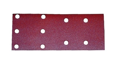 Изображение Daudzfunkcionālajām orbitālajām slīpmašīnām paredzētā smilšpapīra loksnes 240x100 mm; P40; 10 gab.