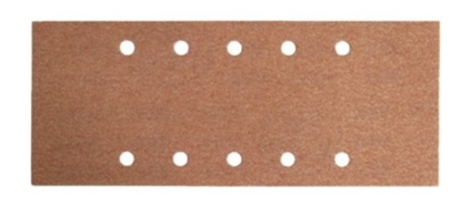 Picture of Daudzfunkcionālajām orbitālajām slīpmašīnām paredzētā smilšpapīra loksnes Cortex 31415; 115x230 mm; P40; 5 gab.