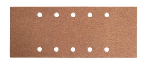 Picture of Daudzfunkcionālajām orbitālajām slīpmašīnām paredzētā smilšpapīra loksnes Cortex 31415; 115x230 mm; P40; 5 gab.