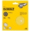 Attēls no Daudzfunkcionālajām orbitālajām slīpmašīnām paredzētā smilšpapīra loksnes DeWalt DT3126-QZ; 150 mm; K180; 10 gab.