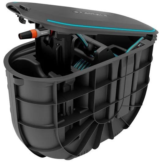 Picture of Dārza šļūtenes turētājs Gardena Undercover Hose Box RollUp M; 20 m