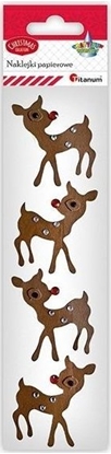 Picture of Dekoracje samoprzylepne 3D renifery 4szt