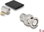 Изображение Delock BNC plug for crimping LMR 400 with matching shrink tube