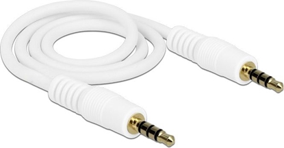 Picture of Delock Cable Stereo Jack 3.5 mm 4 pin male > male 0.5 m