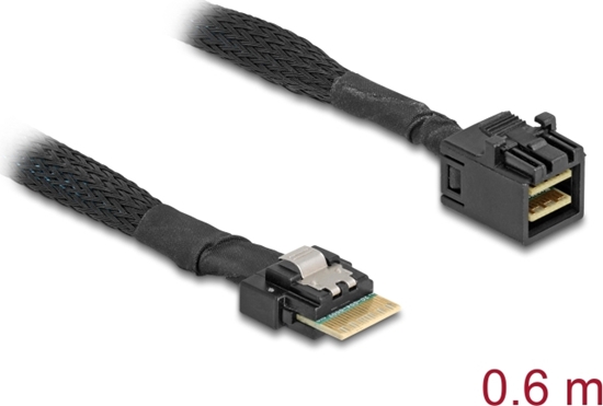 Picture of Delock Kabel Mini SAS HD SFF-8643 zu Slim SAS SFF-8654 4i 60 cm