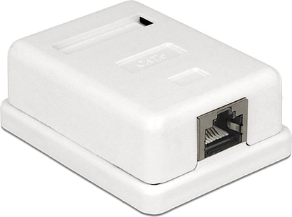 Picture of Delock Modular Wall Outlet 1 Port Cat.6