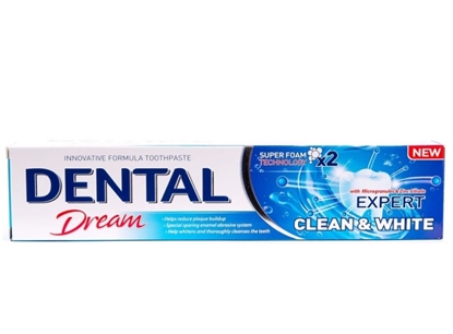 Изображение DENTAL Dream zobu pasta CLEAN & WHITE 100ml ( Izcelsmes valsts Bulgārija )