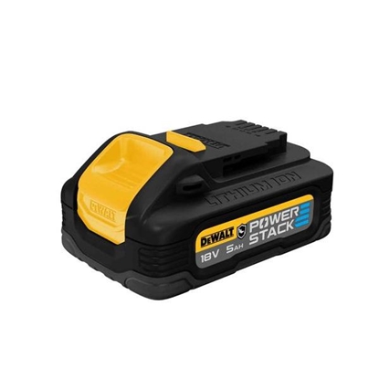 Attēls no Dewalt AKUMULATOR 18V XR 5.0AH POWERSTACK (1 SZT)
