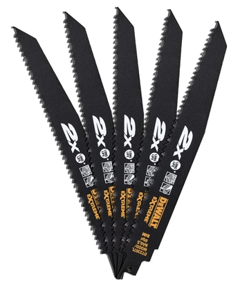 Picture of Dewalt Brzeszczot do szybkiego cicia metalu oraz plastiku 152mm 5szt. - DT2301L-QZ