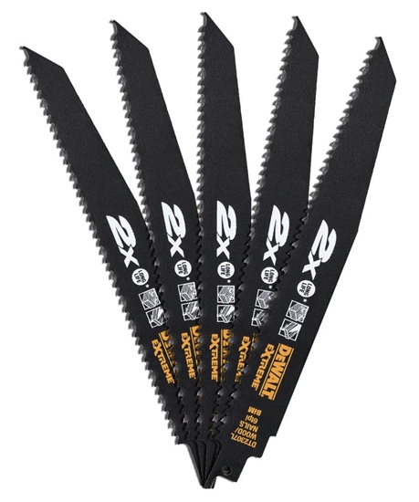 Picture of Dewalt Brzeszczot do szybkiego cicia metalu oraz plastiku 152mm 5szt. - DT2301L-QZ