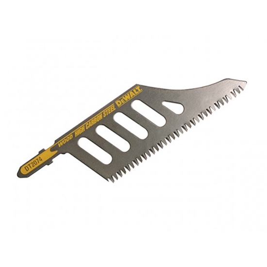 Изображение Dewalt Brzeszczot do wyrzynarek typ T HCS112x74mm podziaka 2,3mm 1szt. do drewna (DT2074)