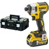 Picture of Triecienskrūvgriezis DeWalt DCF887P2; 18 V; 2x5,0 Ah akum.