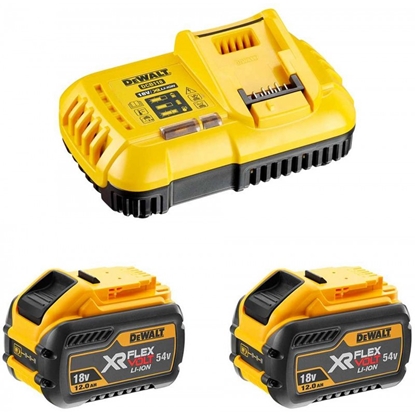 Picture of Dewalt DEWALT. BATTERY 18/54V 12.0/4.0Ah FV DCB548 x2 + CHARGER DCB118