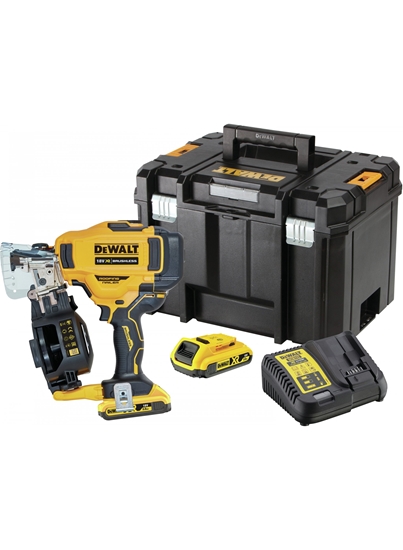 Изображение Naglošanas pistole DeWalt DCN45RND2-QW; 18 V; 2x2,0 Ah akum.