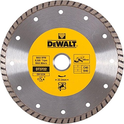 Изображение DeWalt DT3722-QZ Diamant-Trennscheibe 180mm