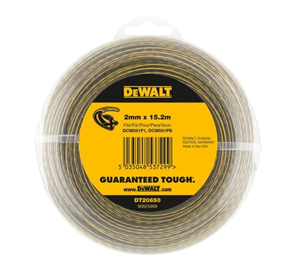 Изображение Dewalt yka do podkaszarki - szpula 2mm x 68m - DT20651-QZ