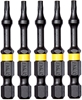 Изображение Dewalt Kocówki wkrtarskie udarowe Torsion T10x50mm 5szt. - DT7393T