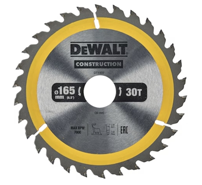 Picture of Dewalt Pia tarczowa 165x30mmx30z - DT1937-QZ