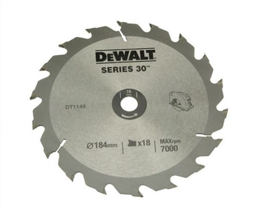 Picture of Dewalt Pia tarczowa 184x16mmx18z - DT1938-QZ
