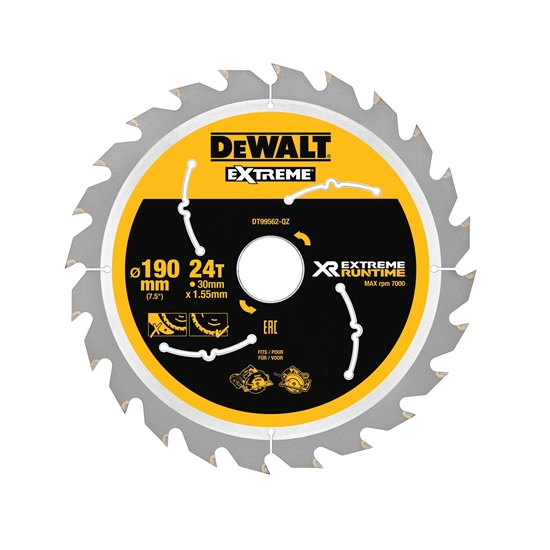 Изображение Dewalt Pia tarczowa 190x30mm - DT99562-QZ