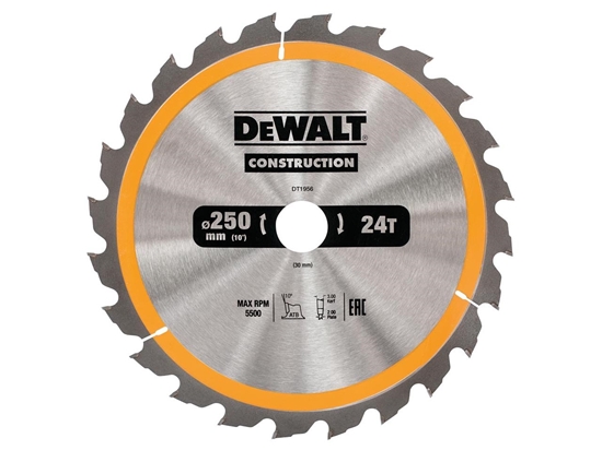 Picture of Dewalt Pia tarczowa 250x30mmx24z - DT1956-QZ