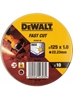 Изображение Dewalt tarcza do cicia stali inox 125x1mm (DT42340-QZ)