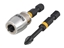 Изображение Dewalt Udarowe kocówki wkrtarskie TORSION PH2 2szt. + uchwyt (DT70536T)